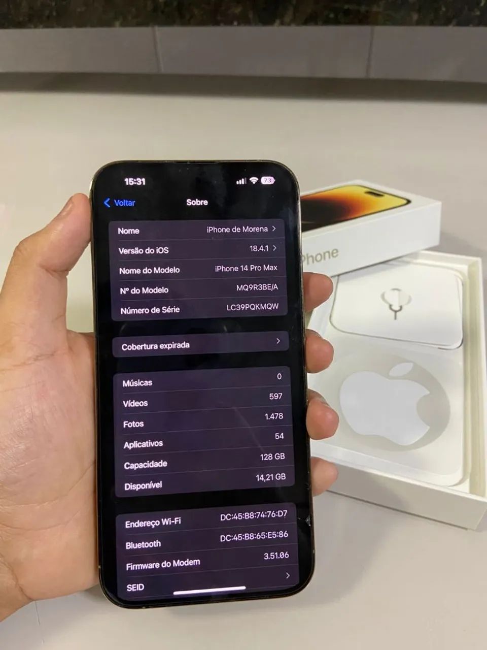 iPhone 14 pro Max 128gb - Foto 4