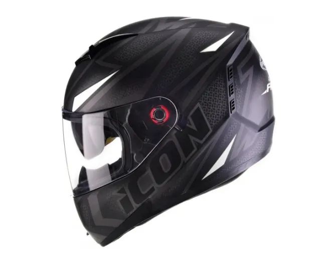 Capacete Peels Icon Fast com viseira escura - Tamanho 62.