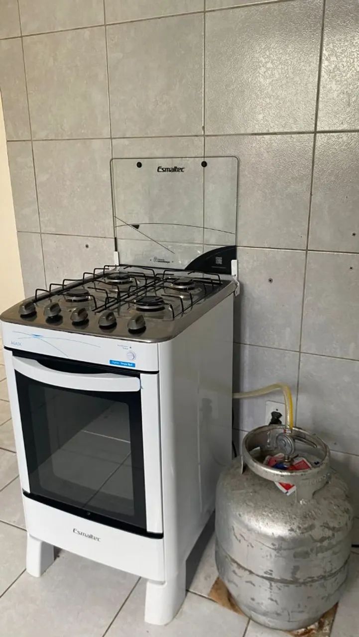 Foão Seminovo 4 Bocas - Elétrico - Esmaltec - Ótimo Estado de Conservação - Recife PE - Foto 4