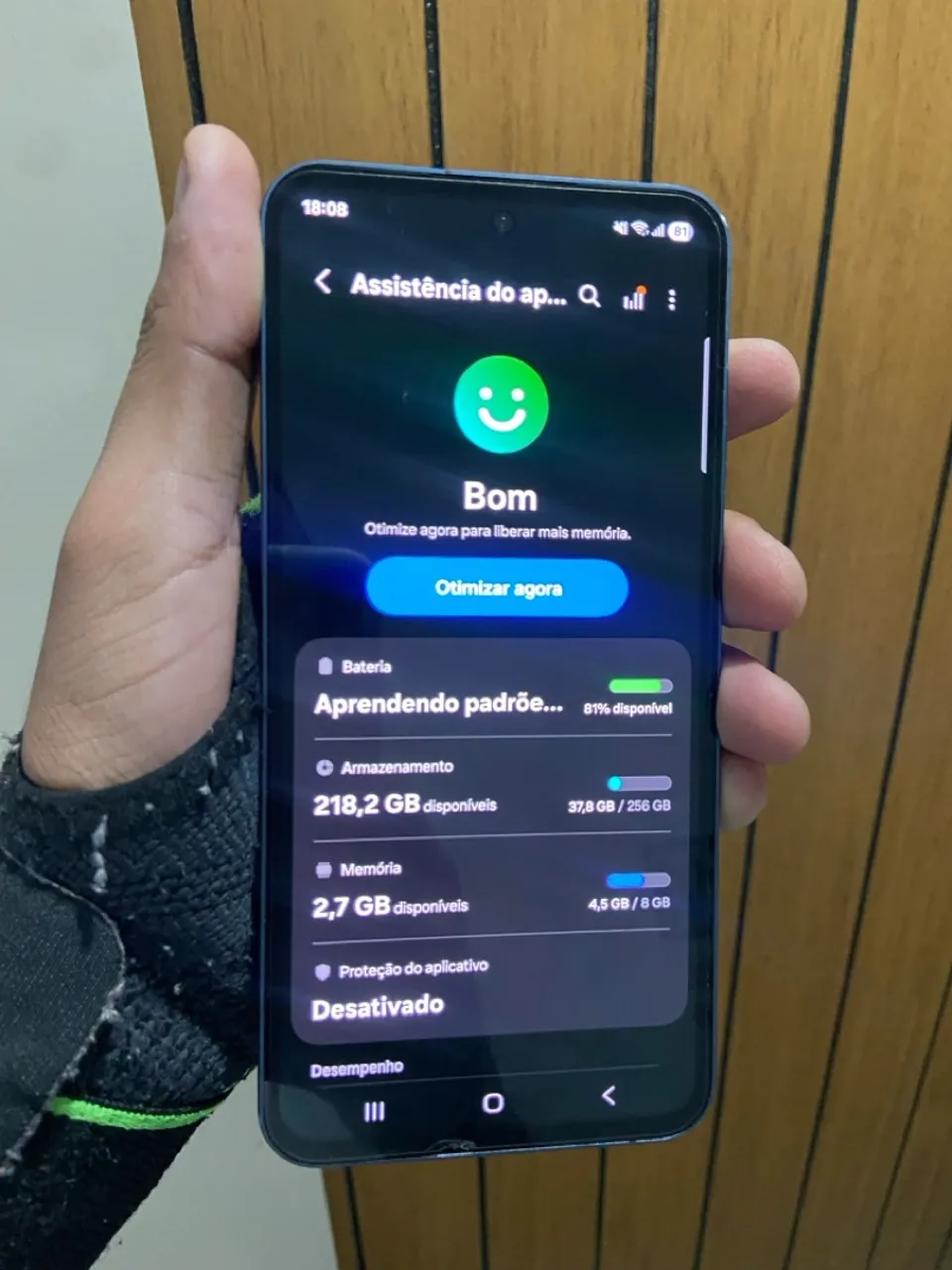 Samsung A55 256 gb e 8 de RAM