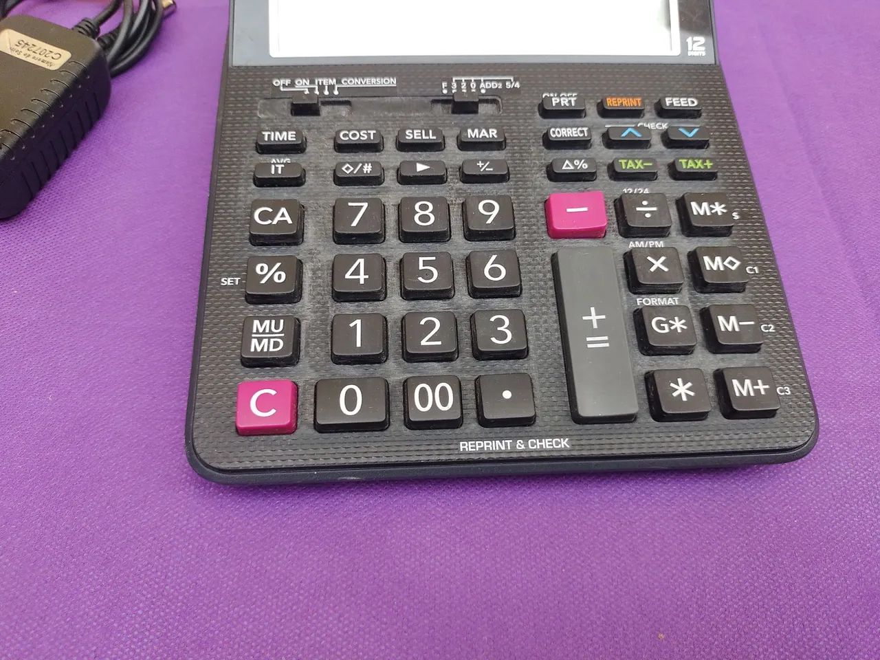 Máquina de calcular, da Casio,  ótimo estado. - Foto 4