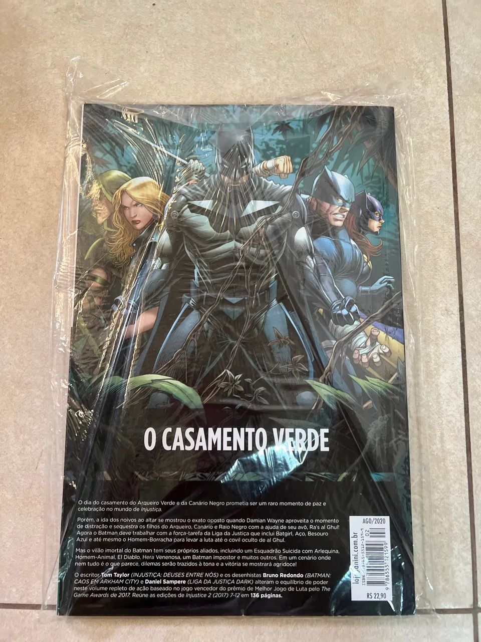 HQ quadrinho Dc comics Injustice Injustiça 2 volume 2  - Foto 2