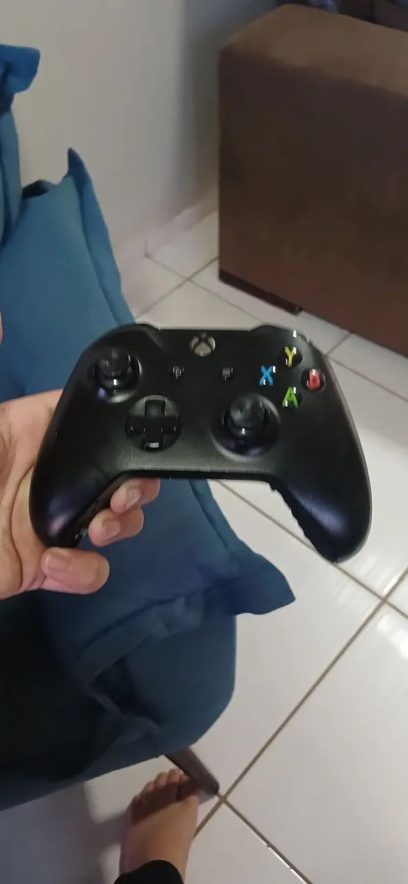 Xbox one fat com jogos e controle  - Foto 4