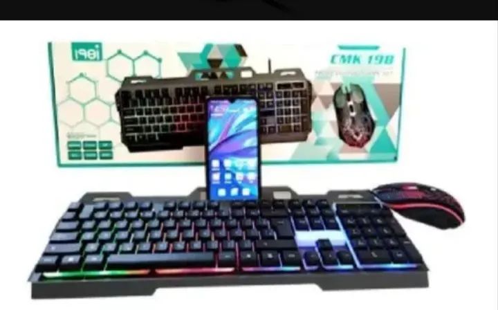 Teclado gamer com mouse - Foto 3