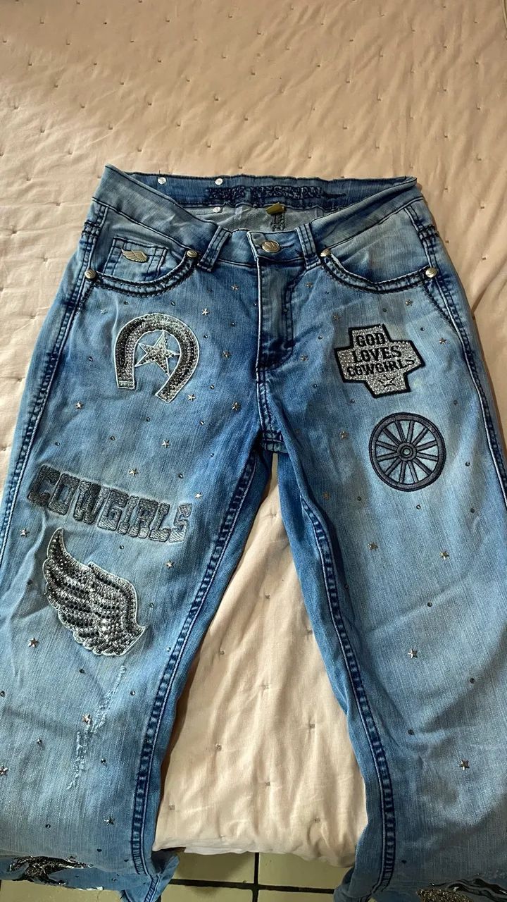 Calça jeans Zenz Western