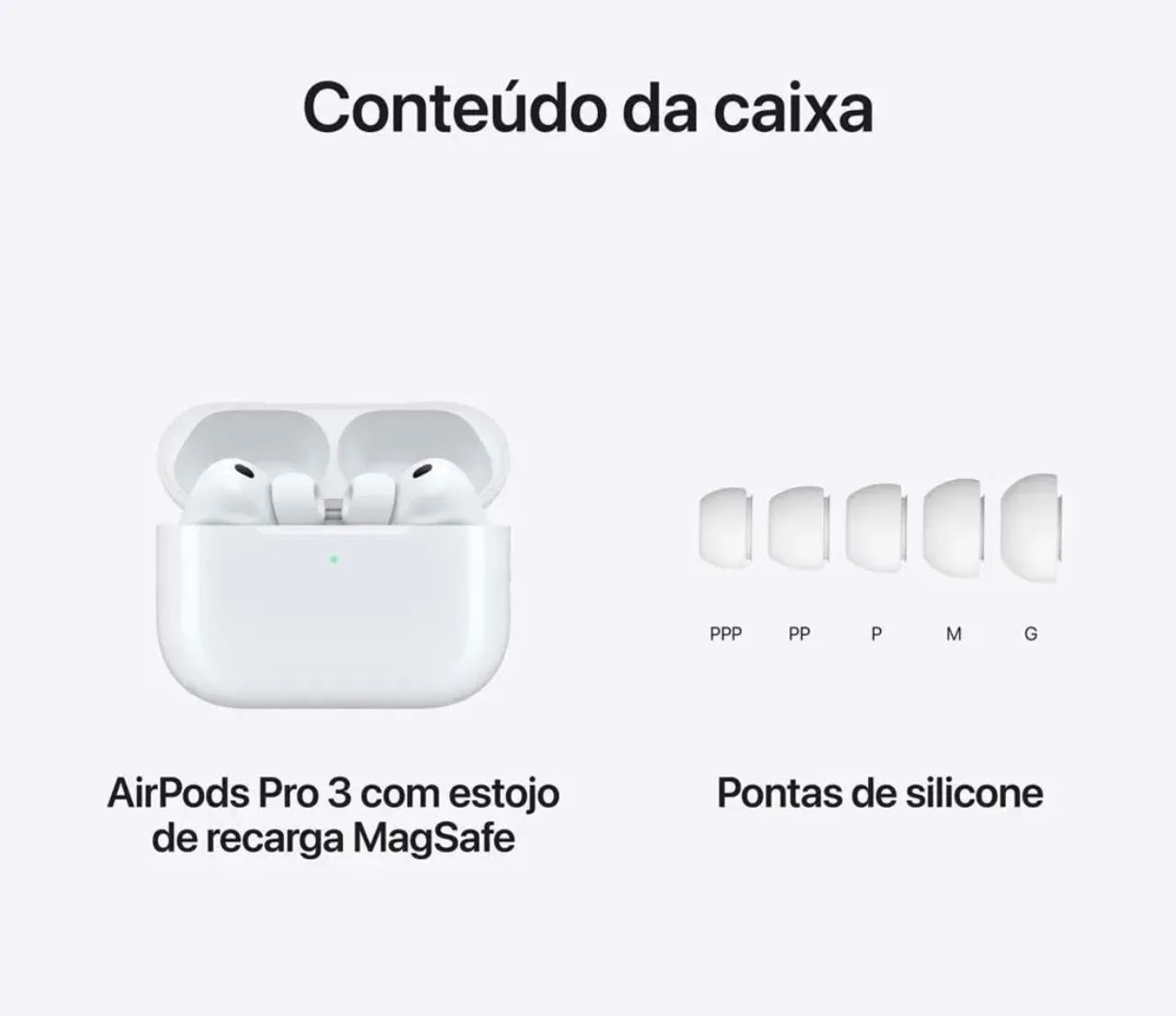 AIRPODS PRO 3 ORIGINAL - NOVO LACRADO - Fones de Ouvido