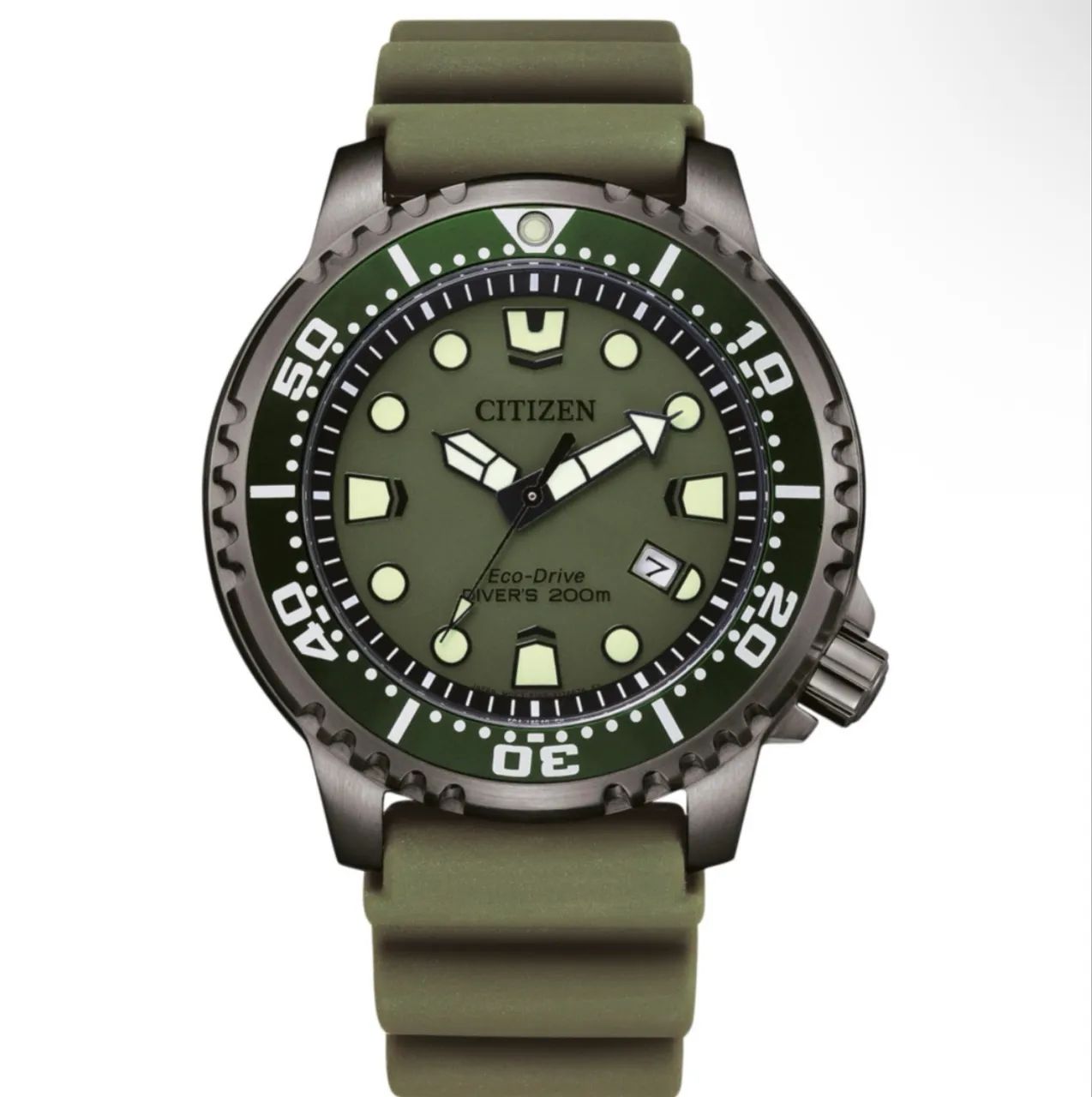 Relógio Citizen Promaster Solar Verde 44mm BN0157-11