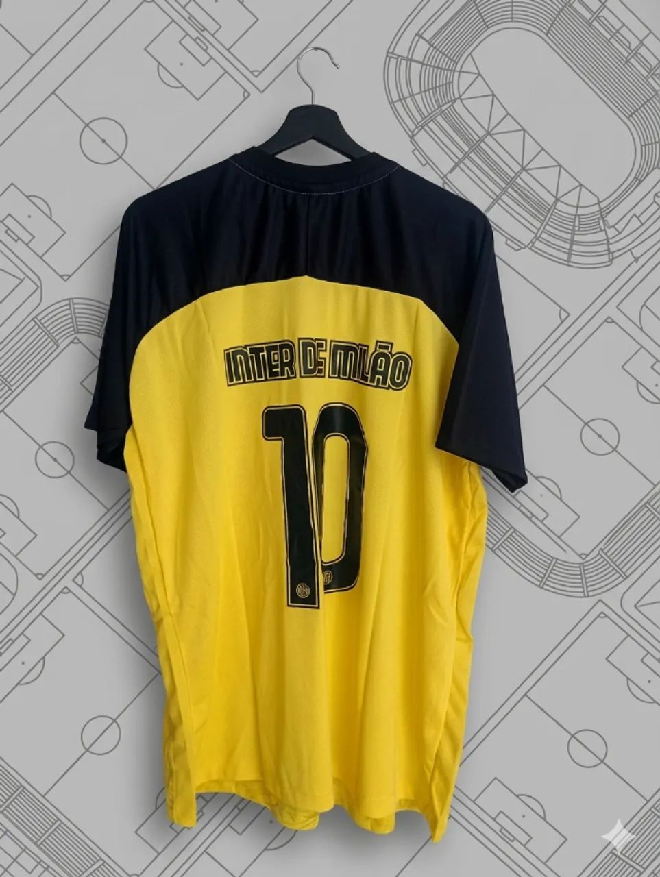 Camisa da Inter de Milão amarela - Foto 2