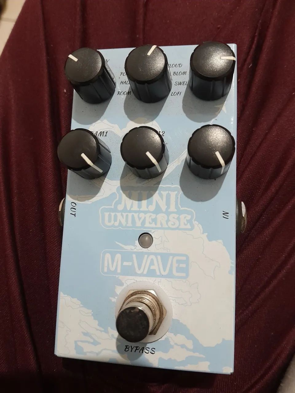 Pedal de reverb ora guitarra 