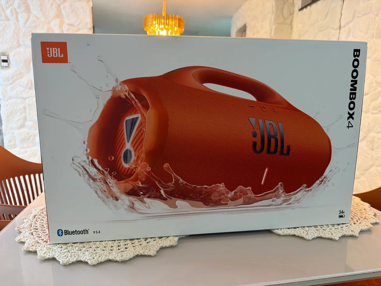 Jbl Boombox 4 Lacrada na Caixa 