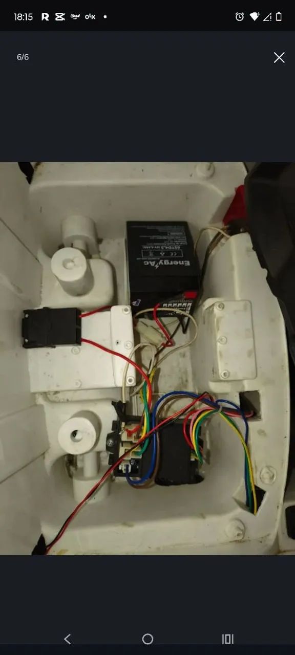 Vendo carrinho elétrico super conservado  - Foto 5