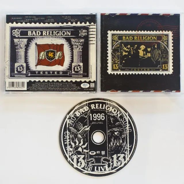 CD - Bad Religion - Tested - Parece novo!