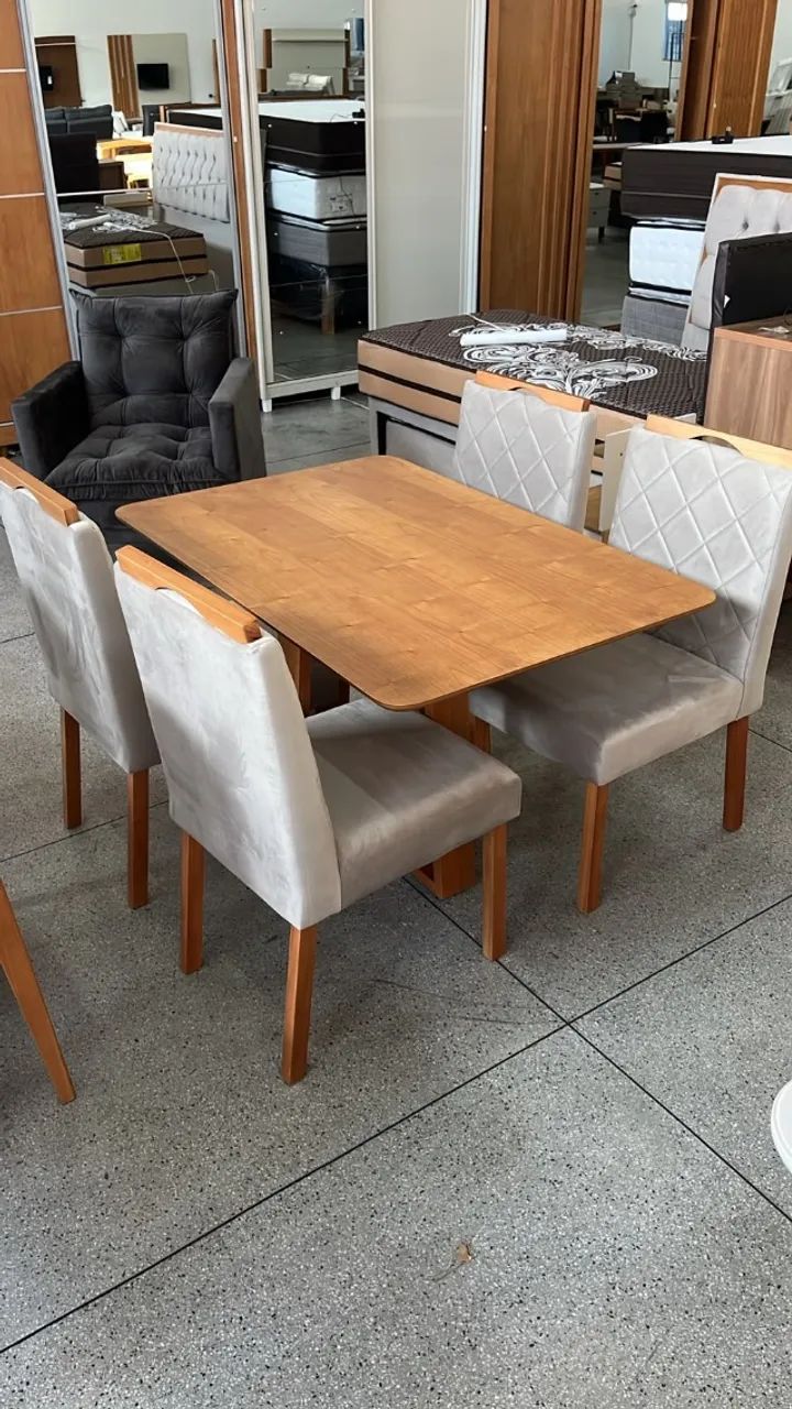 CONJUNTO DE MESA IRIS /1,20M - Foto 2