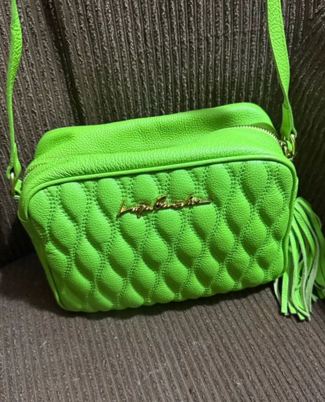 bolsa luiza barcelos verde lima