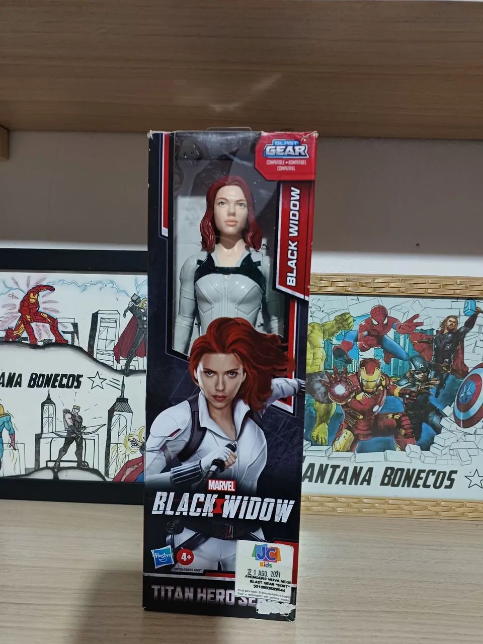 Viúva Negra 30cm original marca Hasbro  - Foto 4