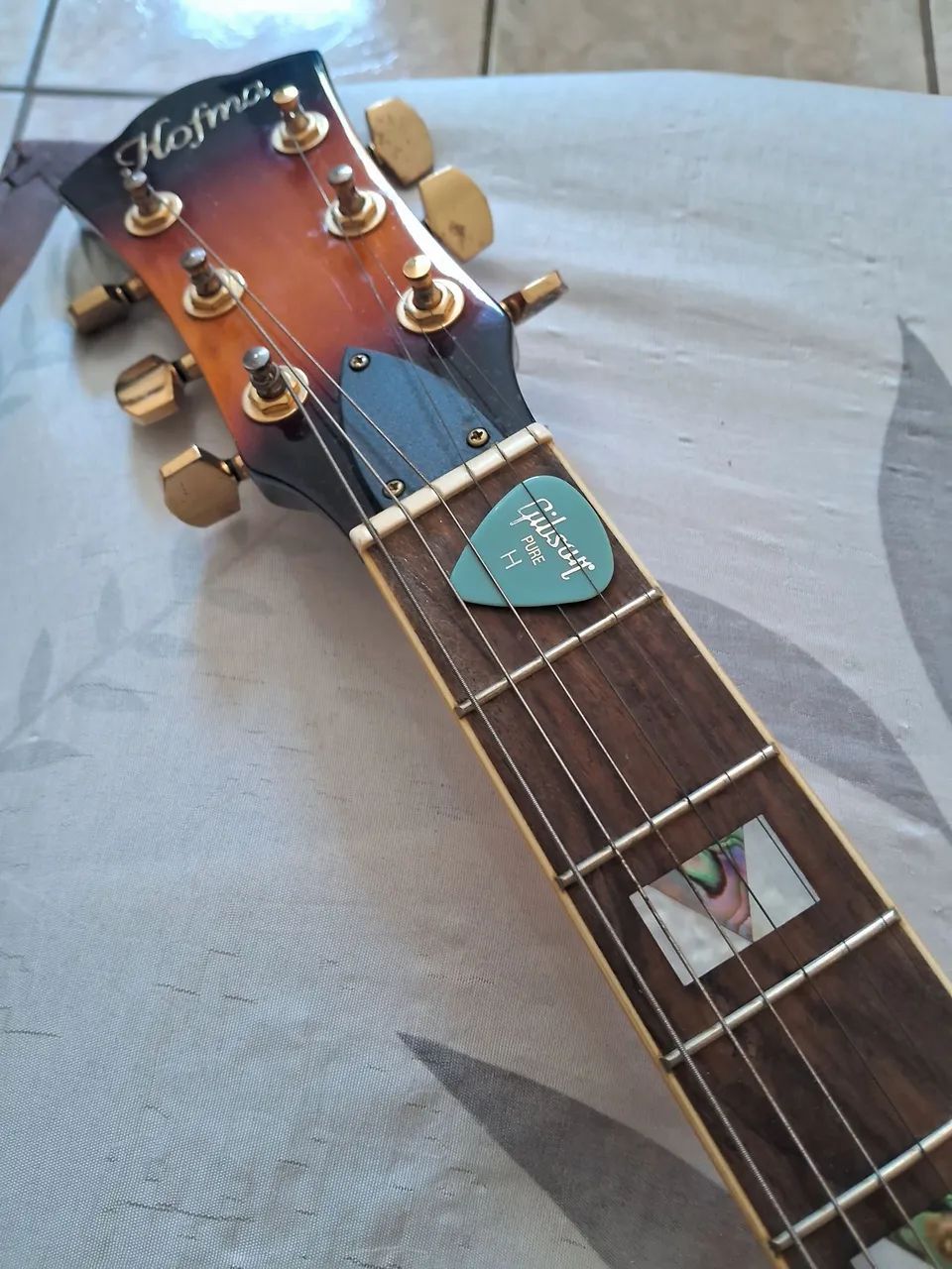 Guitarra Hofma HG 289 Semi Acústica <br>Guitarra Hofma HG 289 SB Semi Acústica - Foto 5