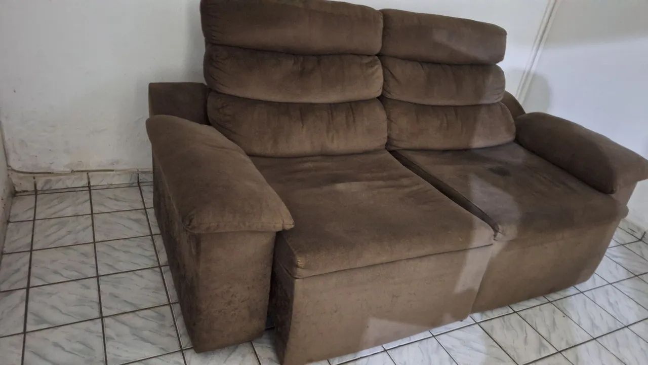 Sofá conservado 