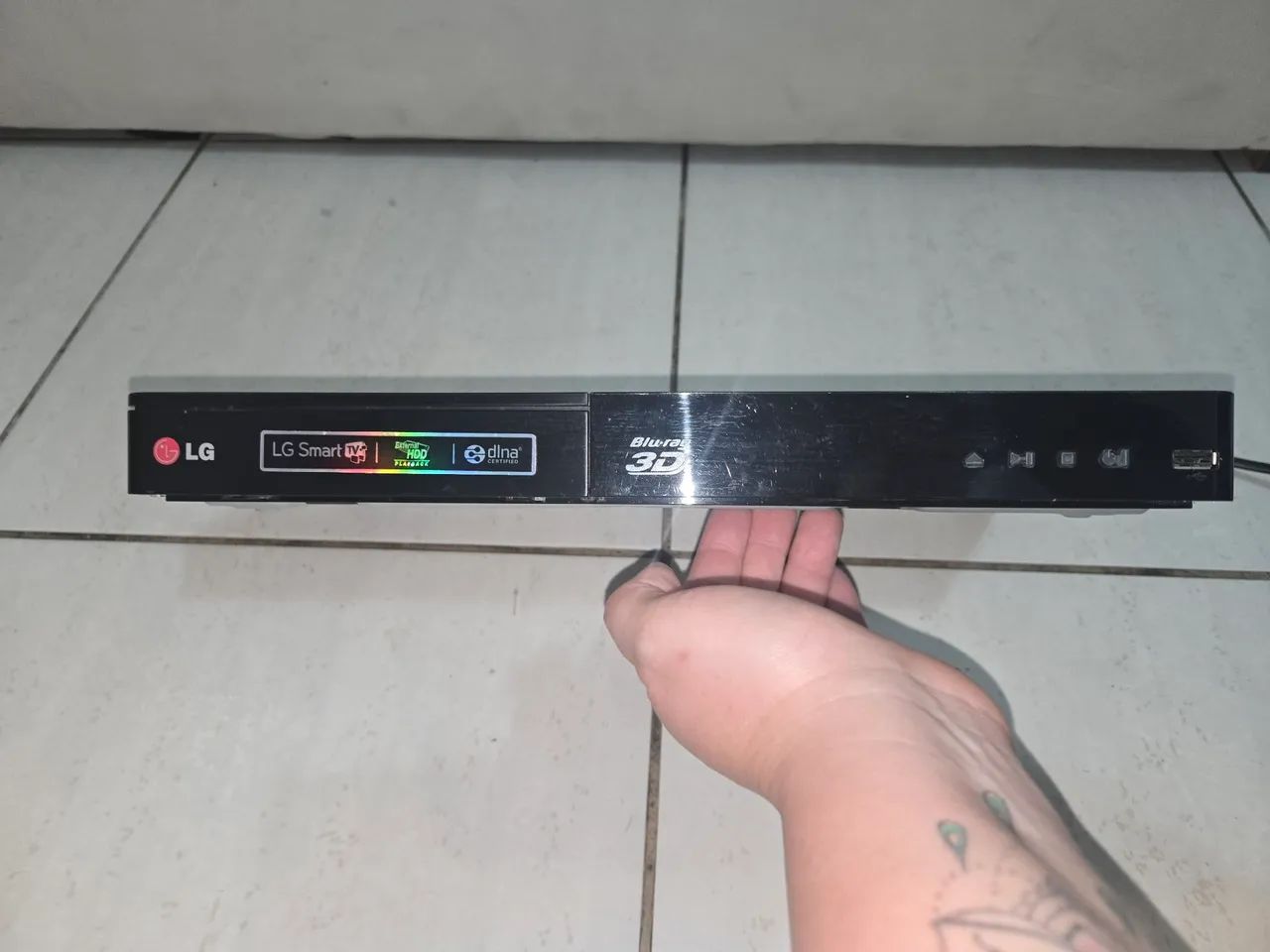 Blu-ray LG CD e USB 