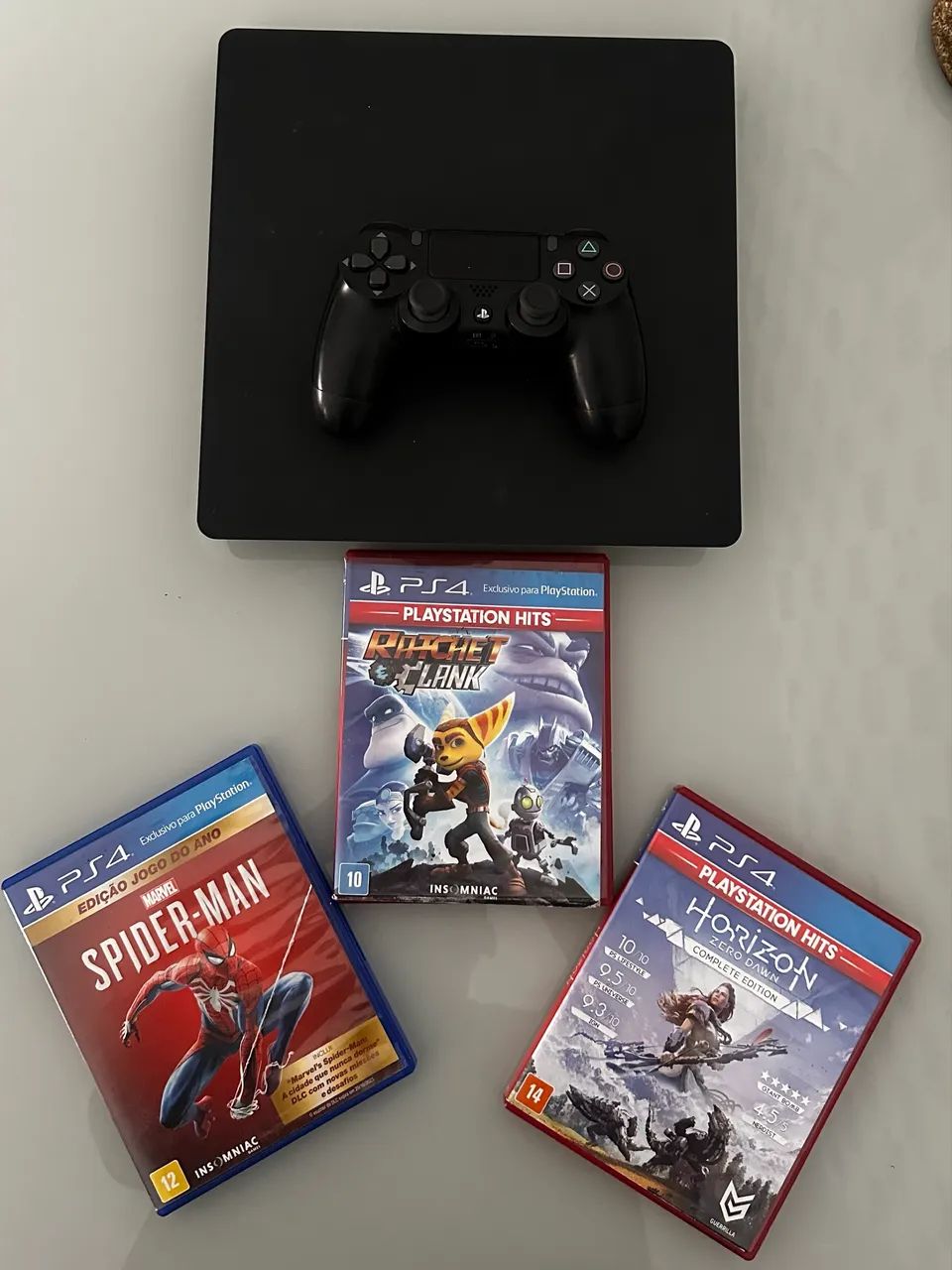Ps4 slim + 11 jogos (mídia física e digital) - Foto 3