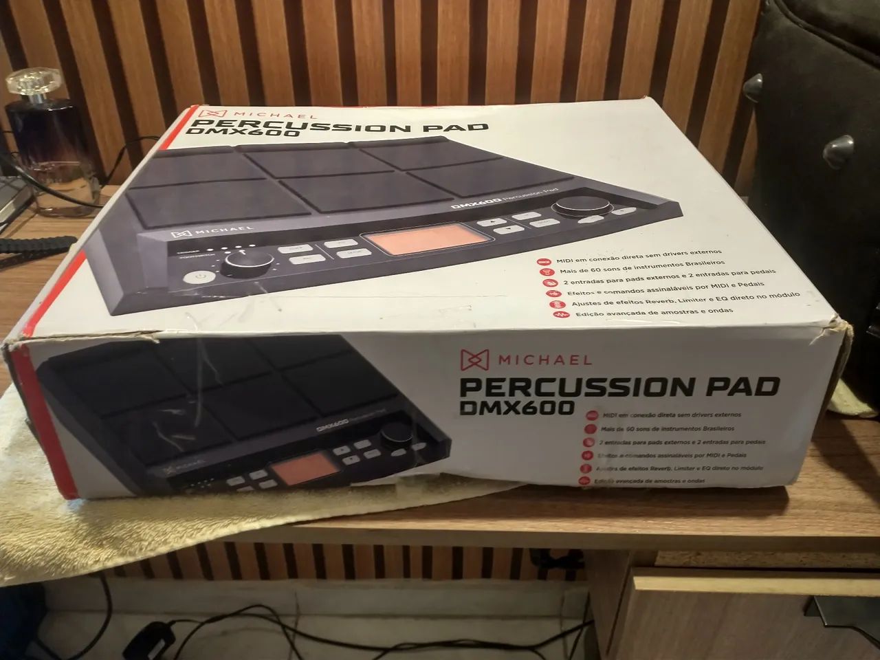 PERCUSION PAD DMX 600 + SUPORT