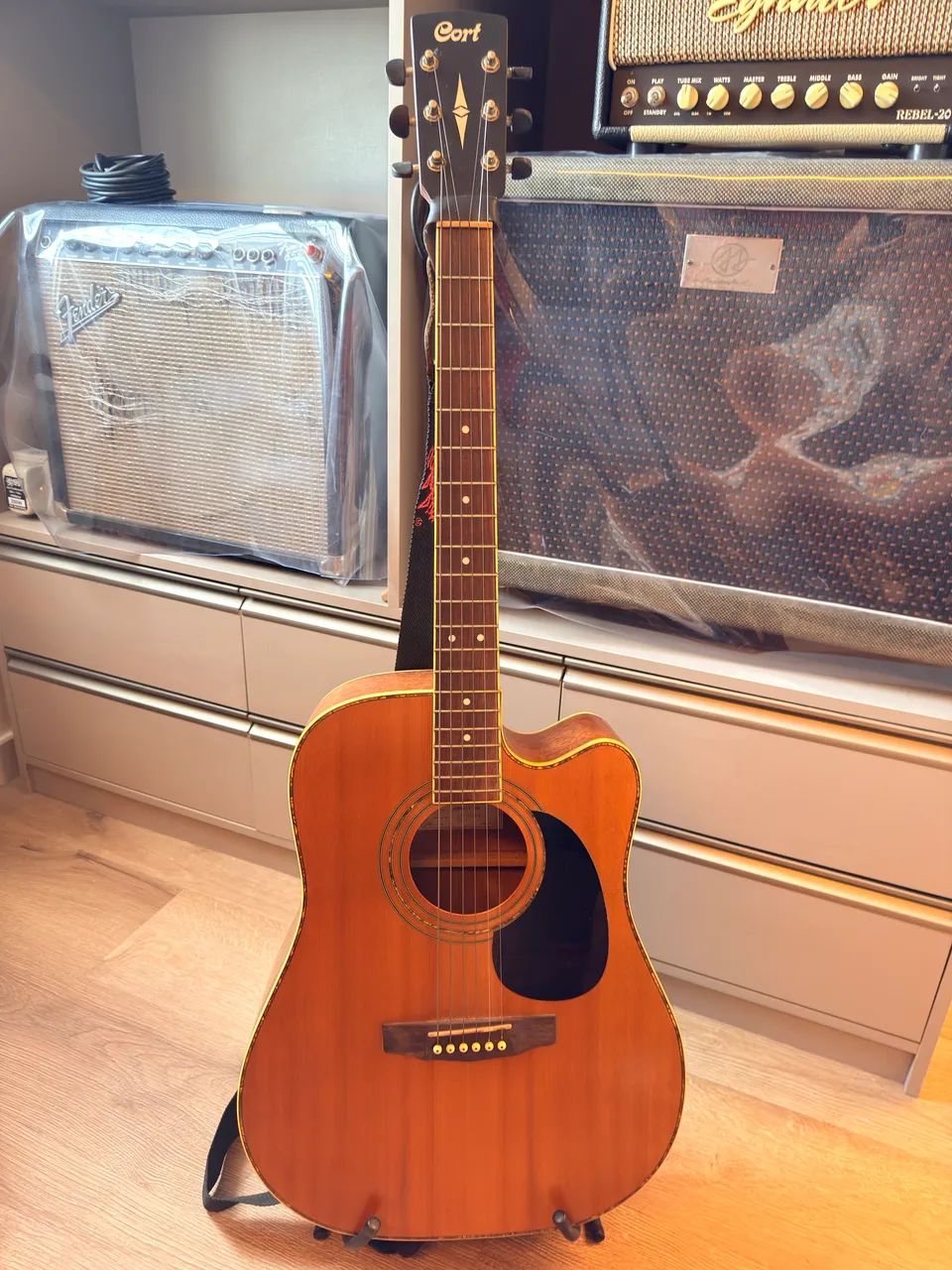 Violão Elétrico Cort Ad880ce - Foto 2