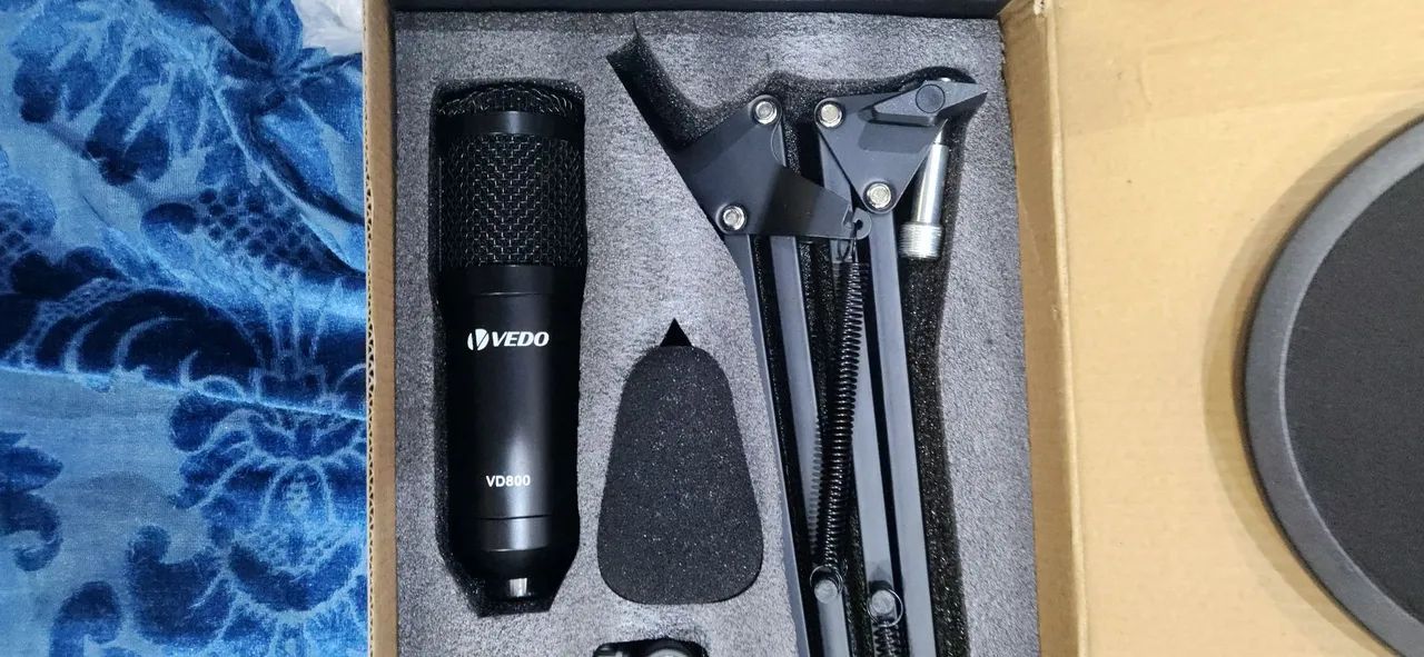 Microfone Condensador Profissional Vedo Vd800 Usb Cardioide - Foto 2