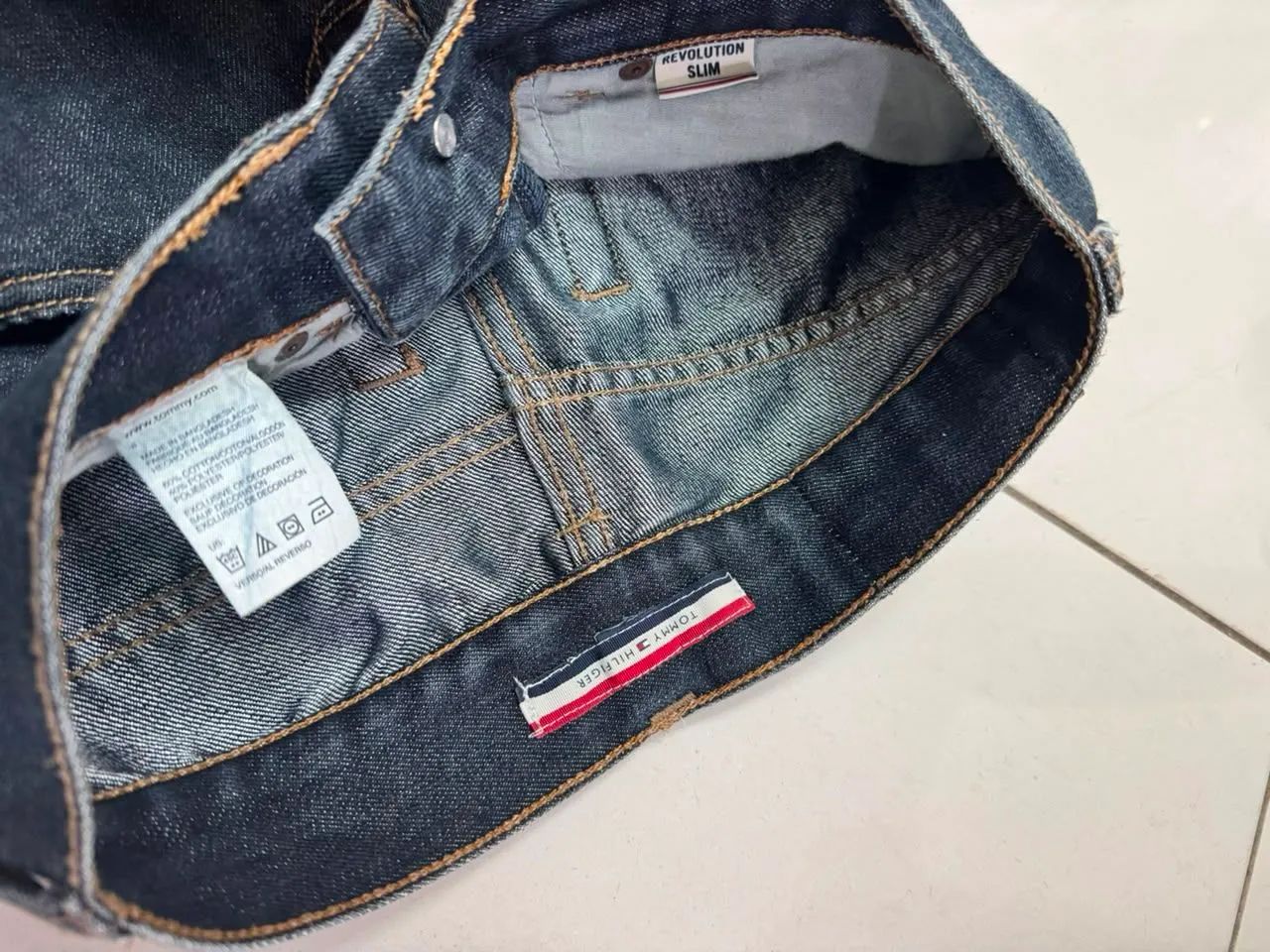 Calça Jeans Tommy Hilfiger Feminina Original  - Foto 4