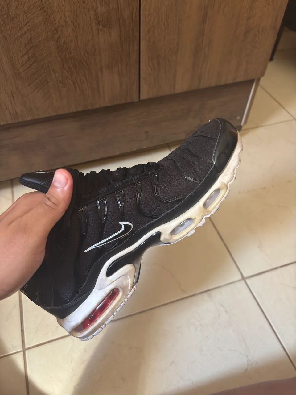 tenis AIR MAX TN preto - Foto 2