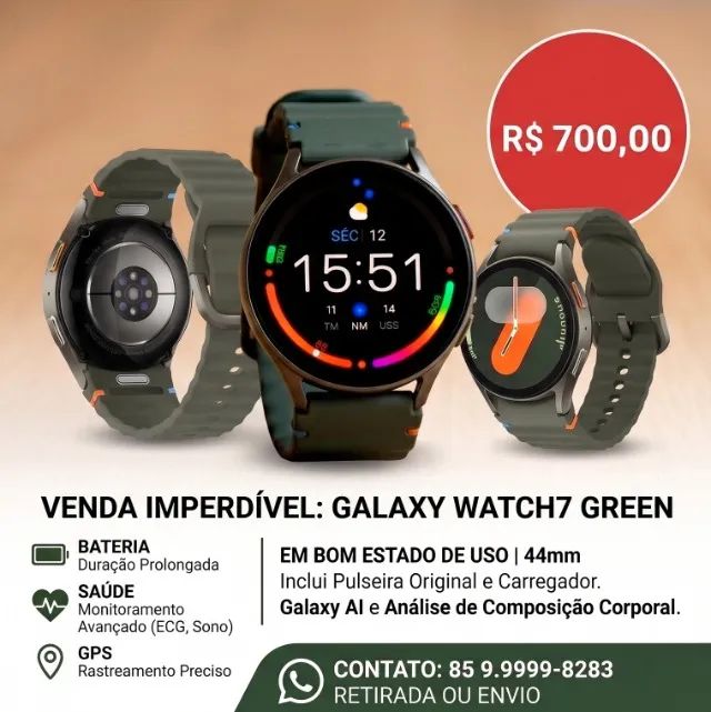 Vendo Smartwatch7 R$700