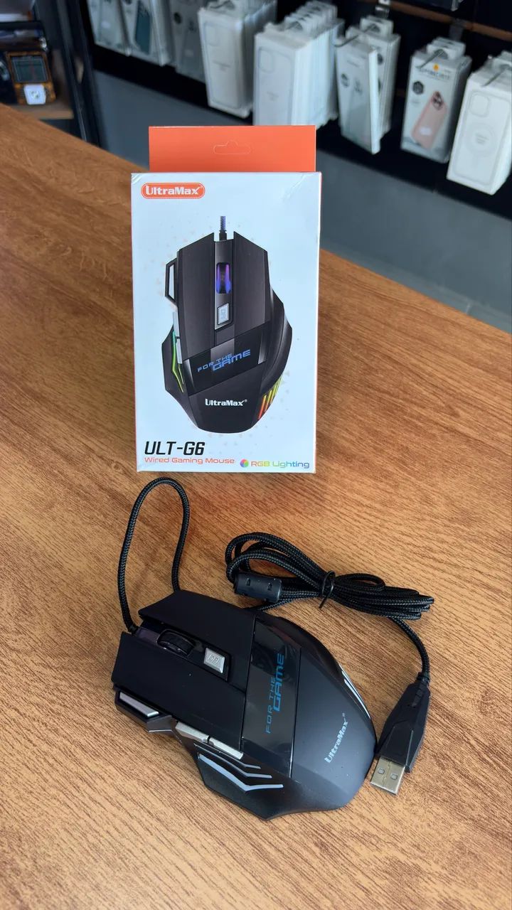 Mouse Gamer RGB Para Jogos Até 3200dpi - Foto 3