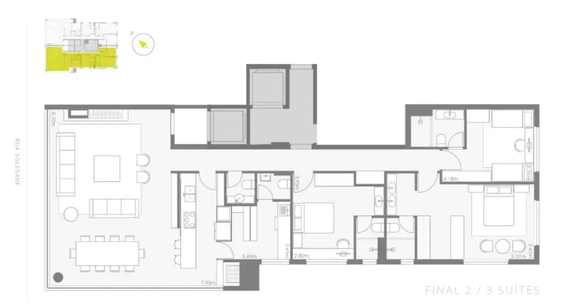 PLANTA 160m²