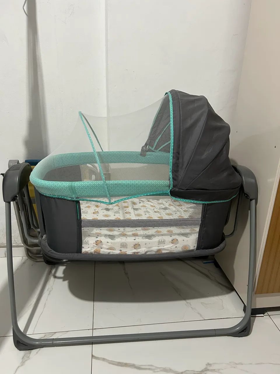 Berço Mastela Deluxe 4 em 1 - Foto 5