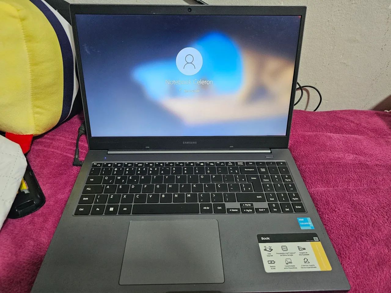 Vendo notebook samsung
