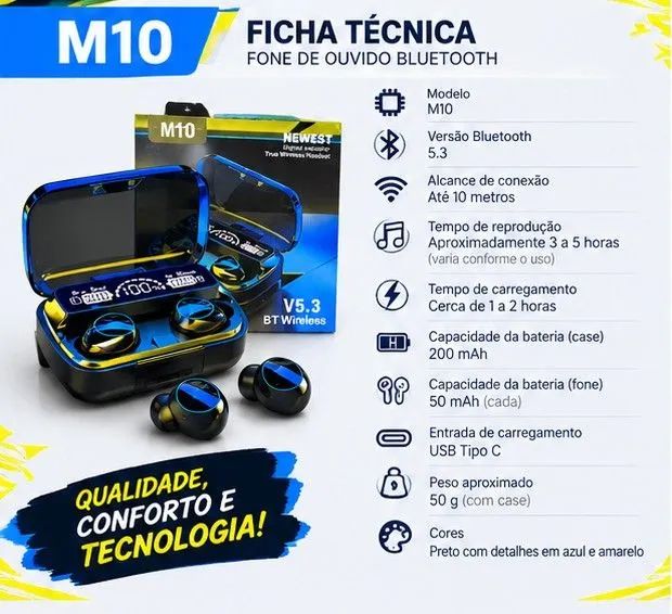 Fone Bluetooth  - Foto 2