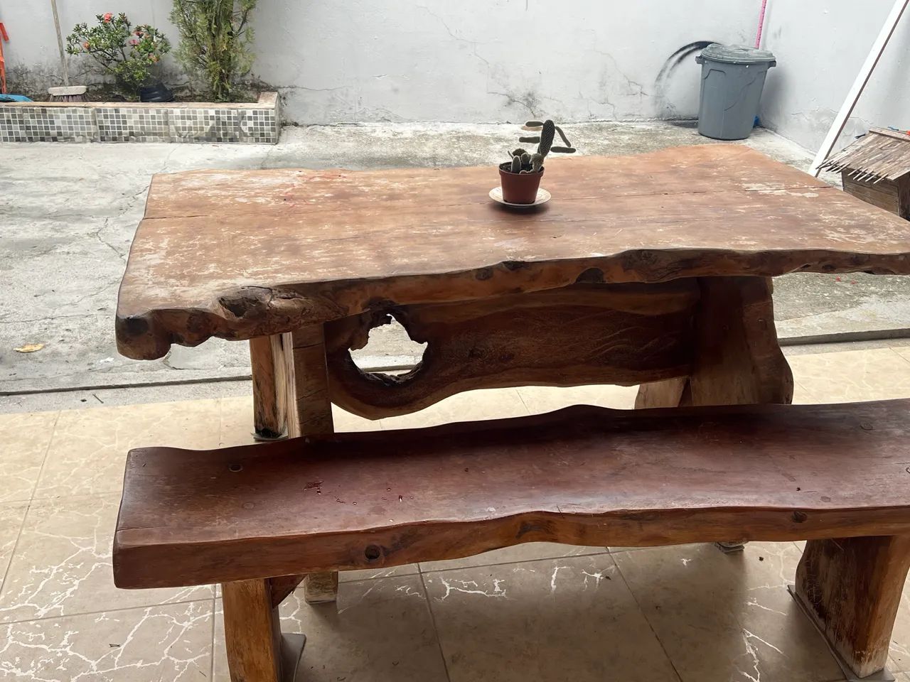 Mesa rústica de jaqueira - Foto 2