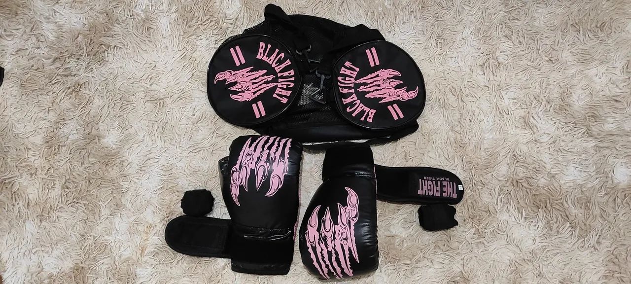 Luva Black fight - Foto 2