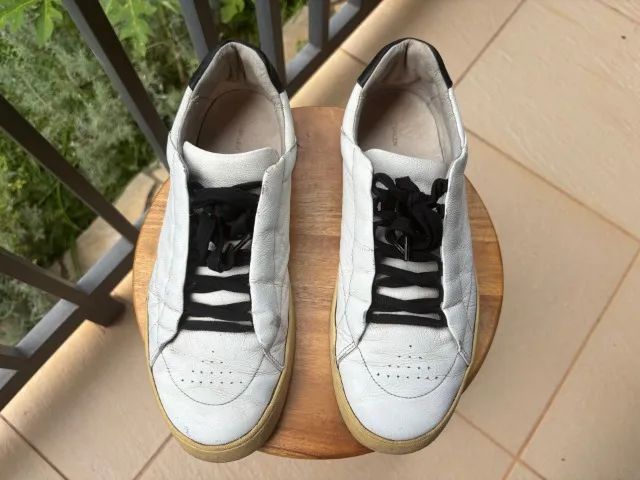 tênis couro osklen branco masculino - Foto 2