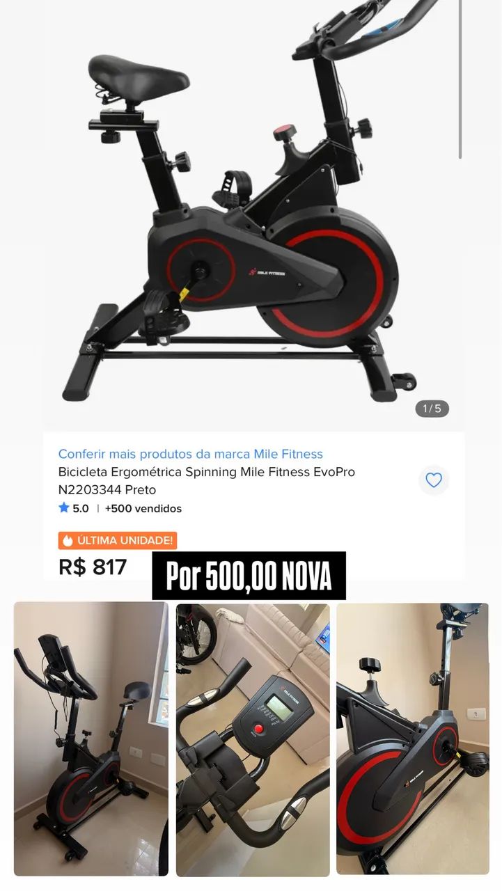Bike ergonômica NOVA