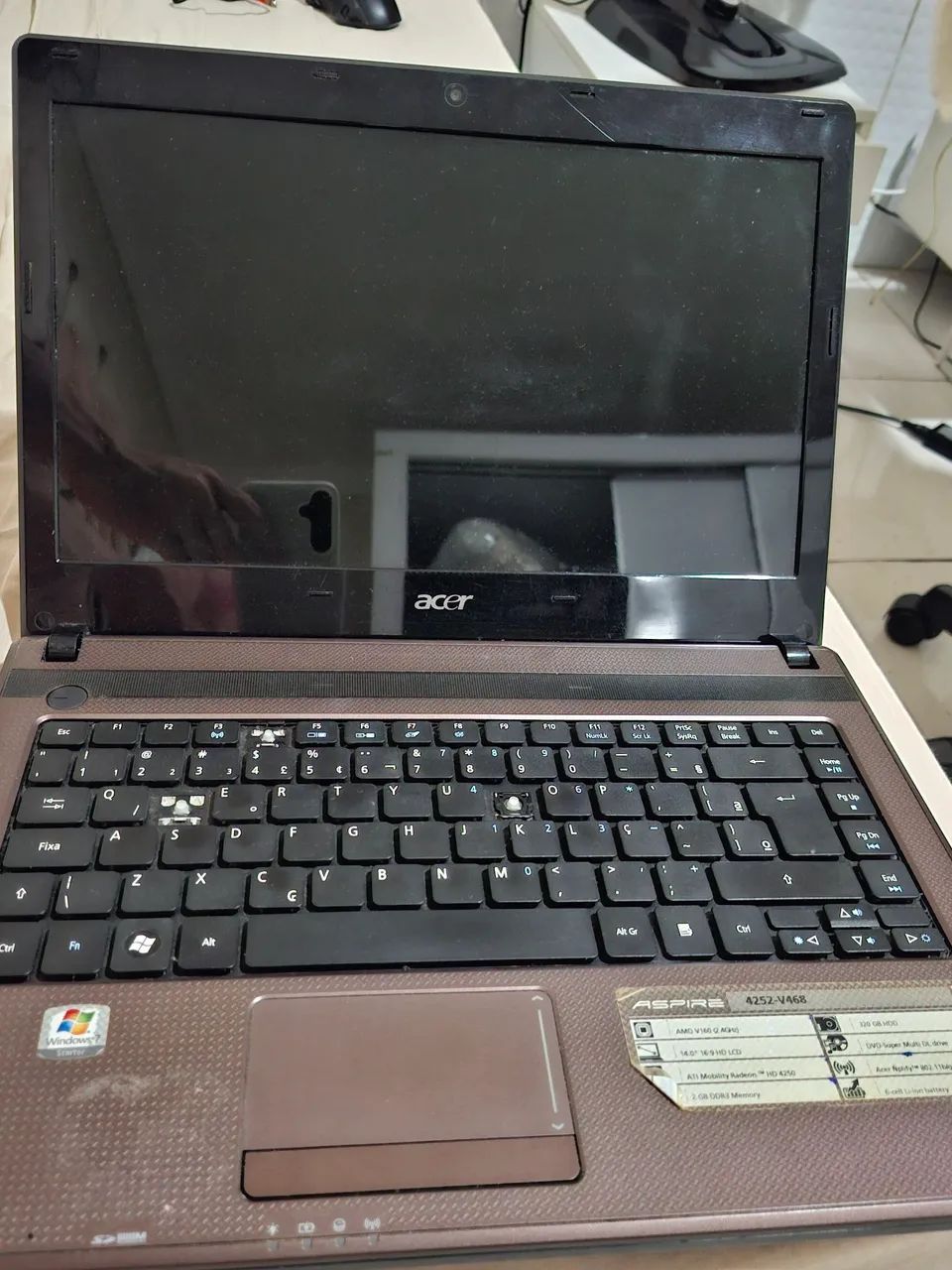 Notebook Acer Aspire 4252 - Formatado - Foto 4