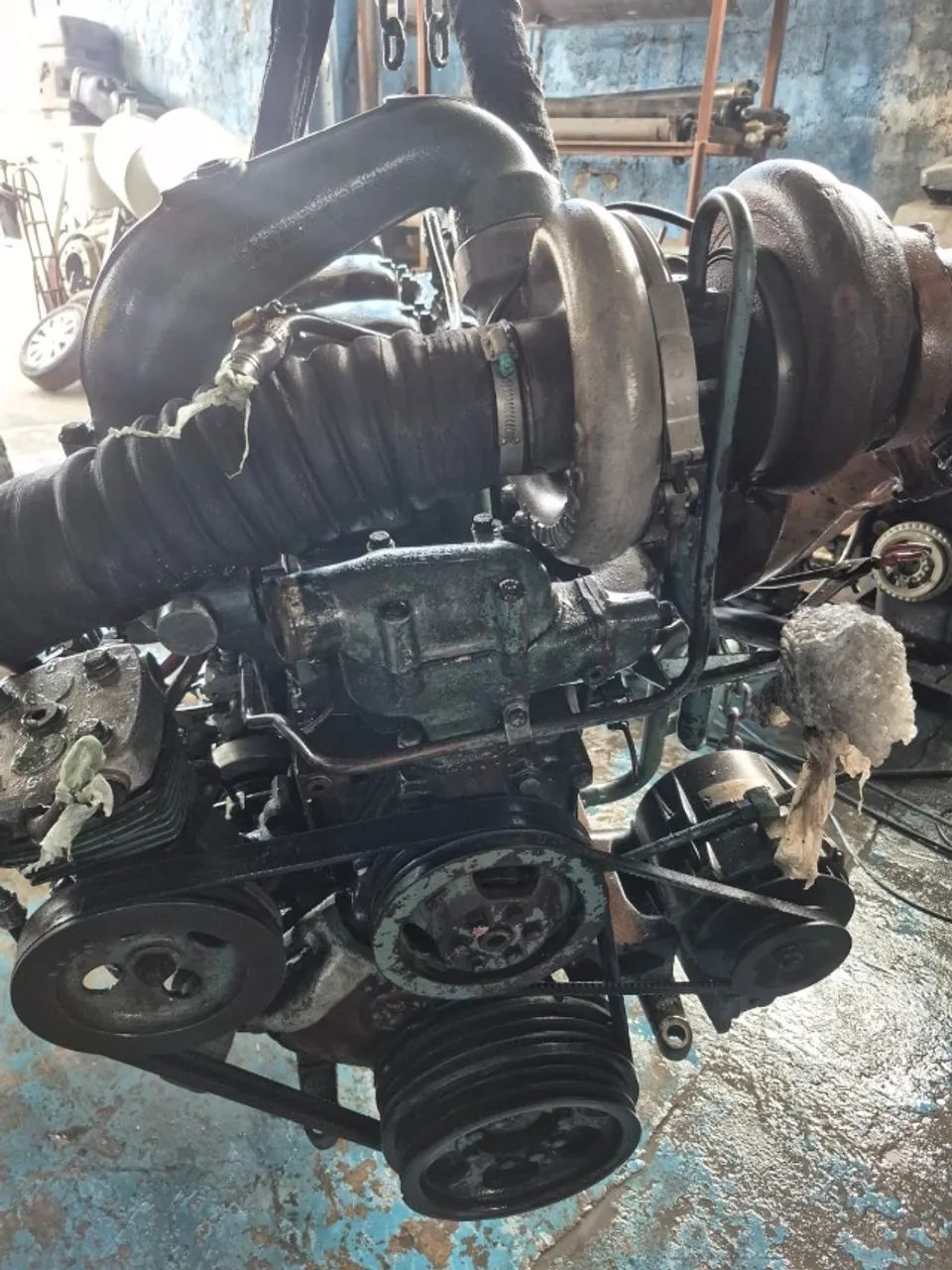 MOTOR 355 5A COMPLETO COM EMBREAGEM NOVA - Foto 2