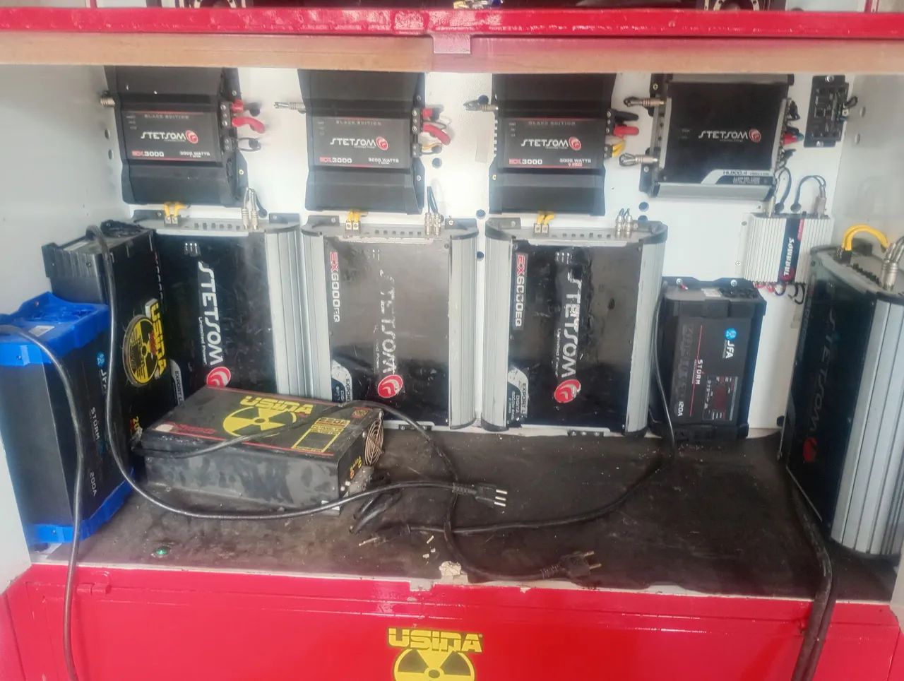 Paredão de som automotivo 2