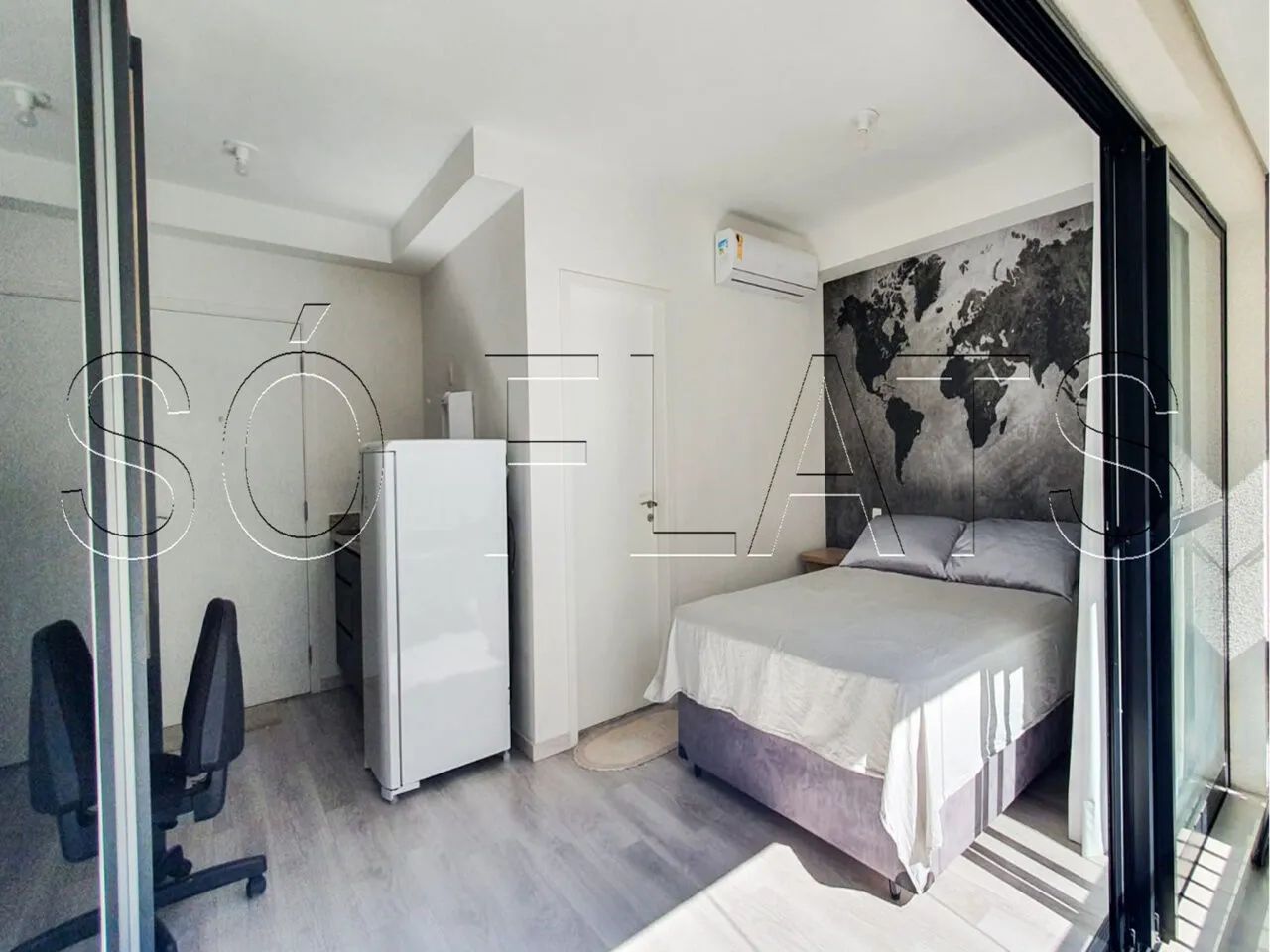 Residencial My Space, Studio disponível para venda com 25m² e 1 dormitório