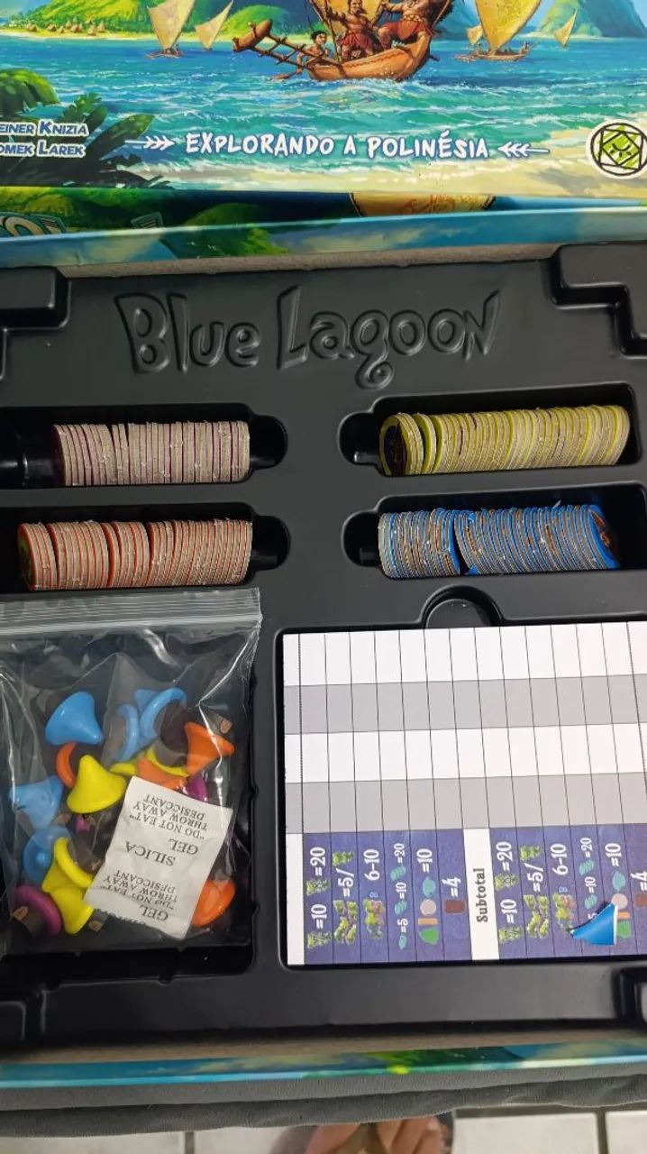 Jogo de Tabuleiro Blue Lagoon - Foto 3