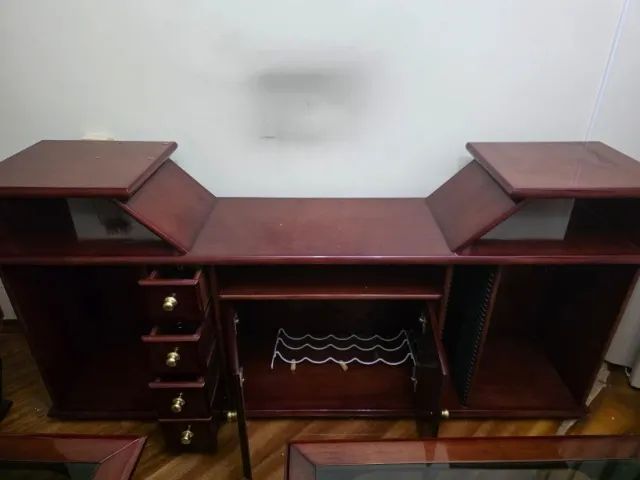 rack TV para Sala + 2 mesas e revistaria - Foto 2