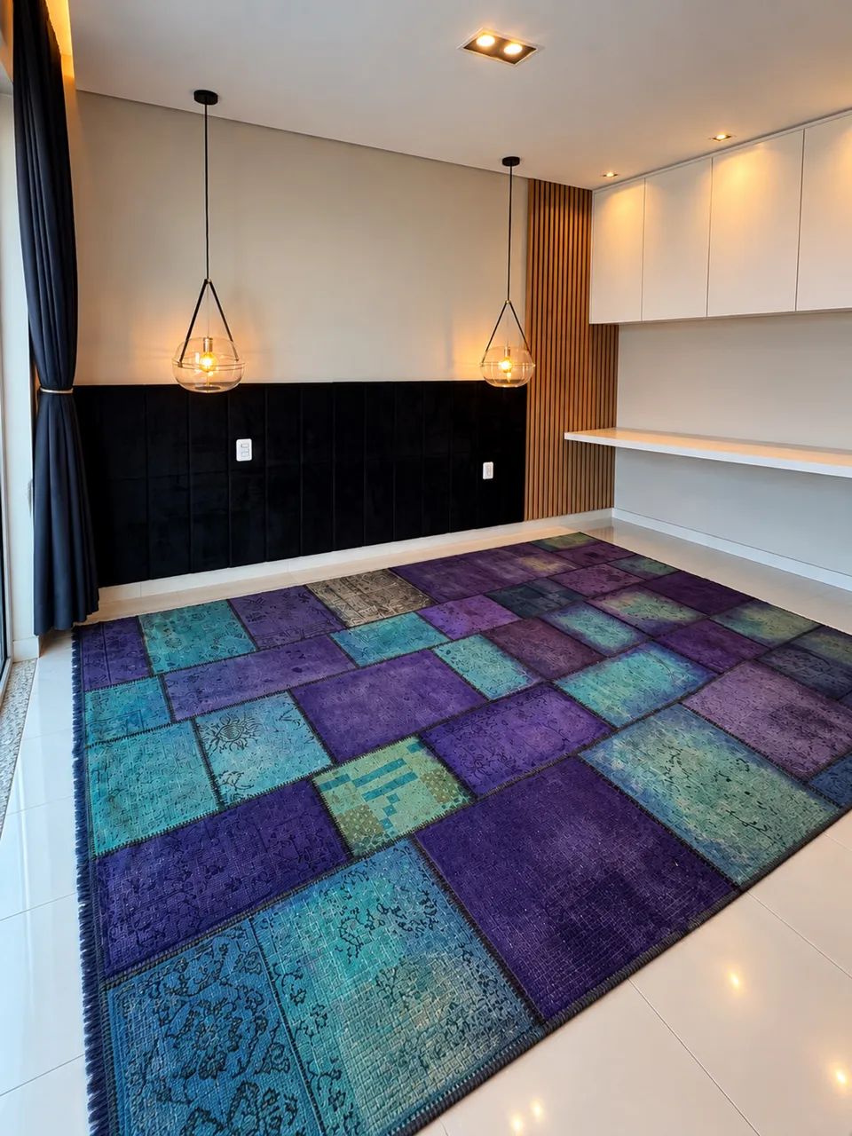 TAPETE PERSA PATCHWORK ORIGINAL - 196 x 260