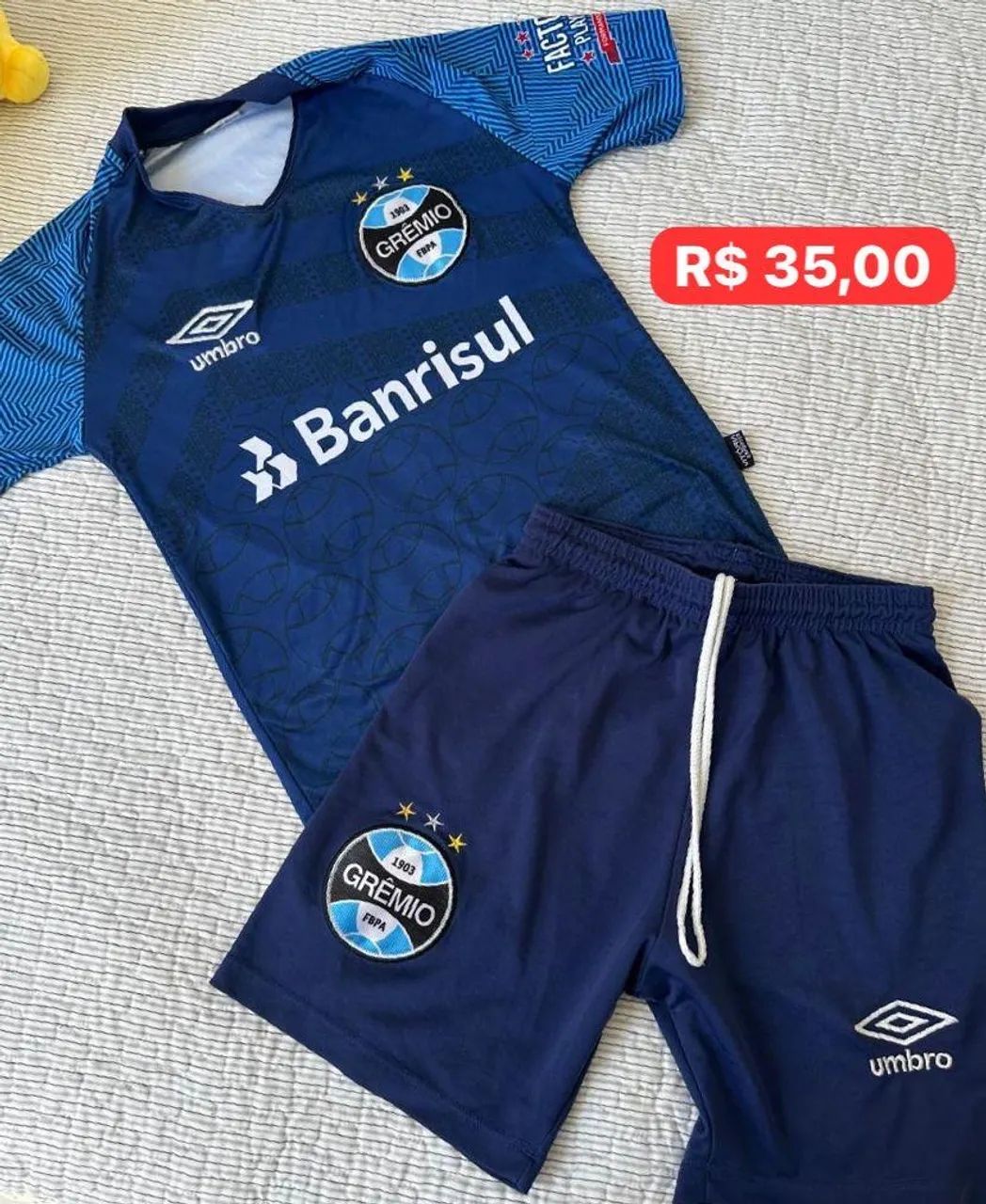 Uniforme Grêmio Tamanho 6