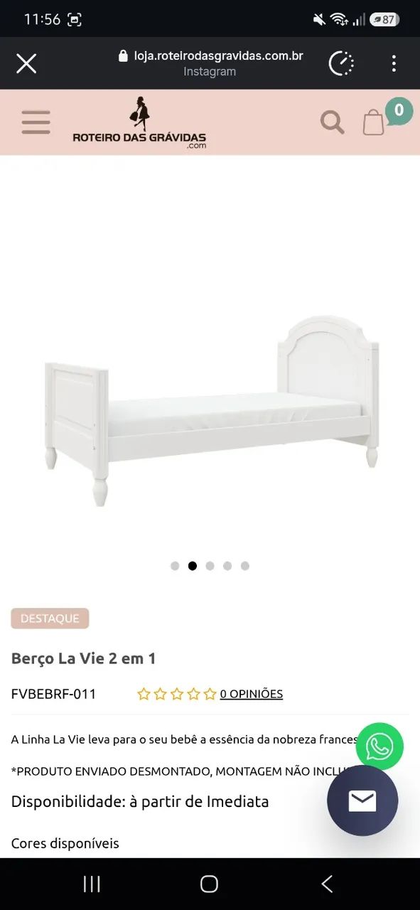Berço 3 em 1 - mini cama - Foto 3