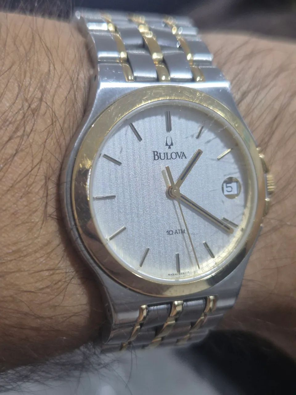 Relógio BULOVA SOCIAL  À QUARTZ   955.114   -   FUNCIONANDO PERFEITAMENTE