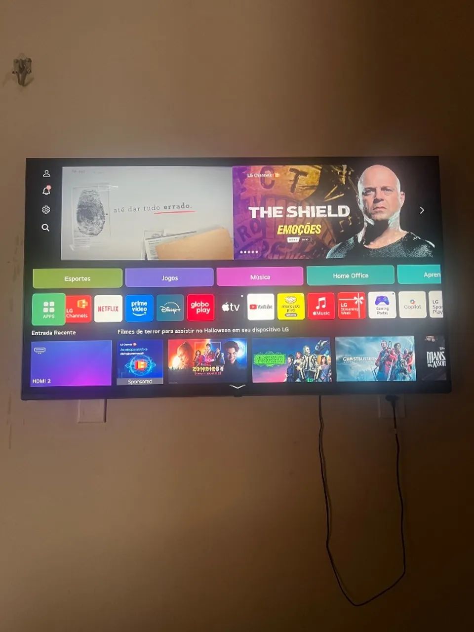 Smart TV LG 55 Polegadas 4K Ultra HD