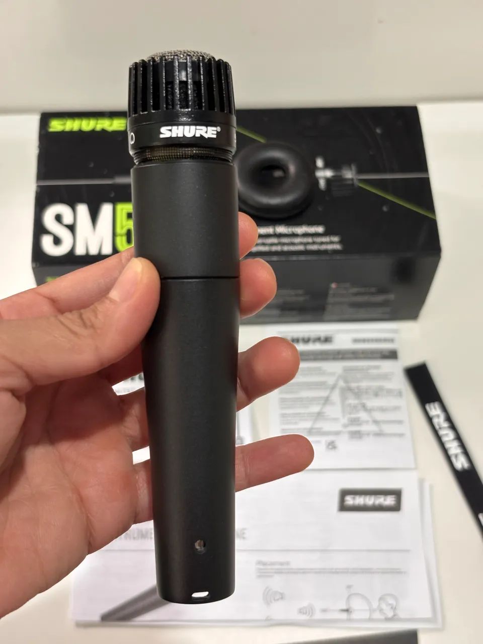 Microfone Shure SM57 Original - Instrumentos musicais - Sul (Águas